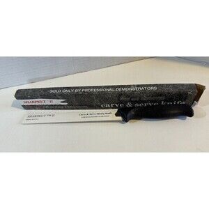 Sharpkut II Carve & Serve Knife Hardened & Tempered Surgical Stainless Steel New